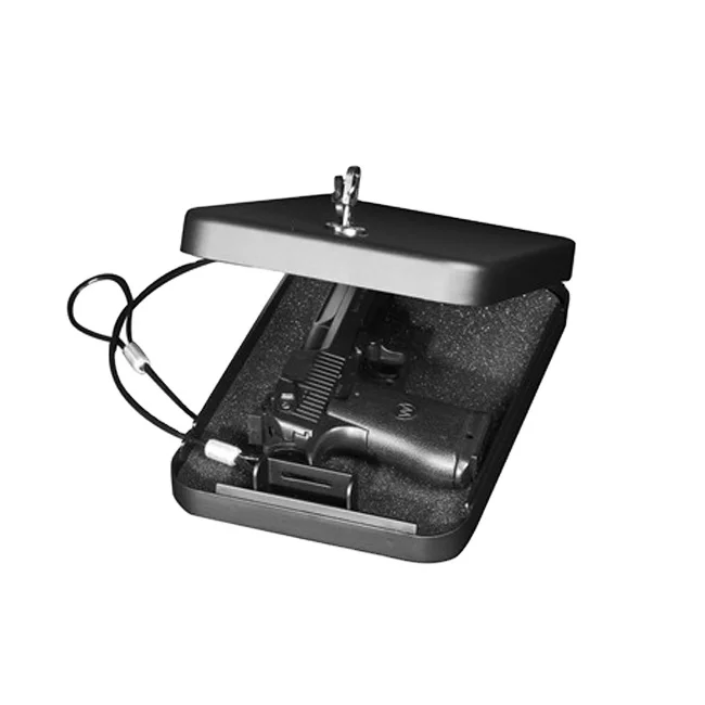 Военный Сейф для оружия, портативный Сейф для оружия, скрытый биометрический портативный Сейф для оружия