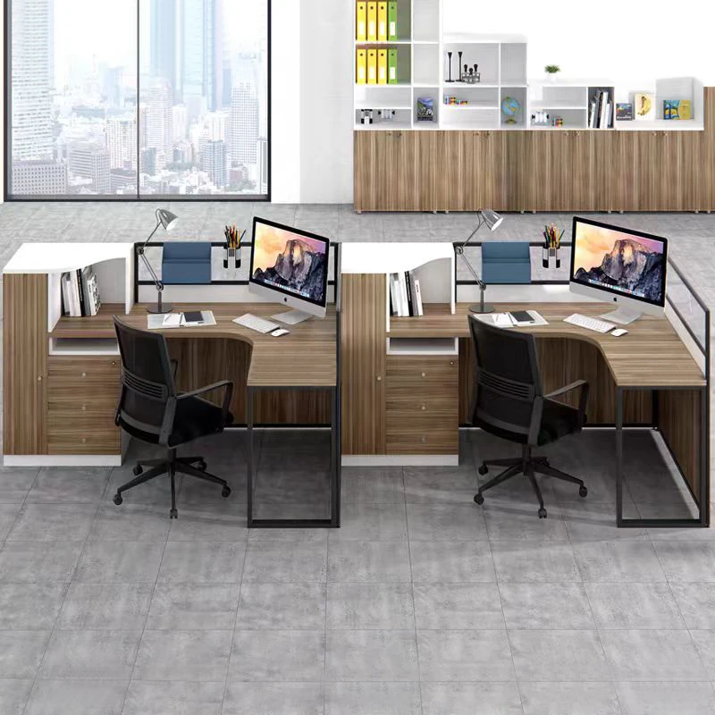 Modular 4 Seat Office Cubicle Partition Call Center office desk Office Workstation furniture  6 Staff Workstation Table