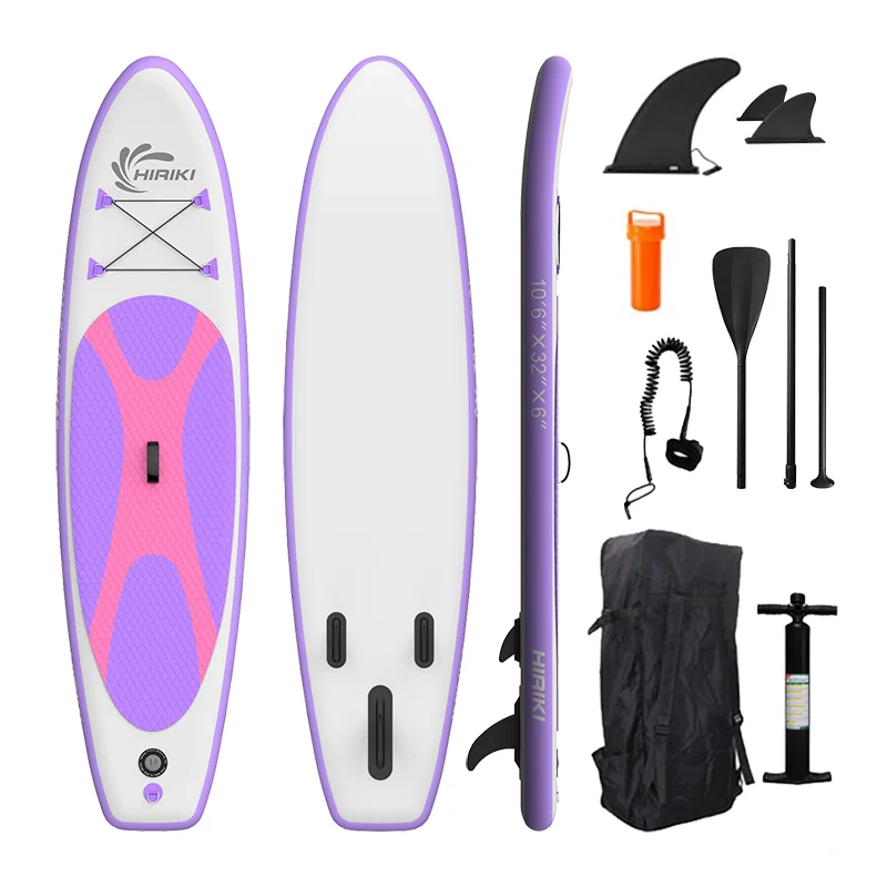 Wholesale drop stitch new design inflatable isup stand up paddle board