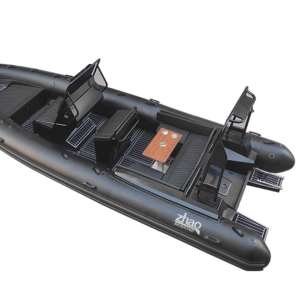 6 4 м алюминиевое ребро лодки 640 580 Рыбацкая лодка для продажи надувная Роскошная ПВХ высокая скорость