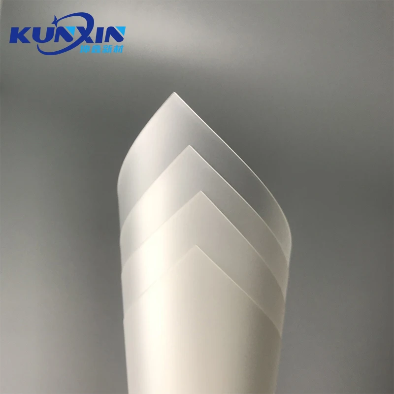 0.2mm 0.3mm 0.4mm Optcial Flexible Light Diffusion Sheet Milky White PC Polycarbonate Film Led Diffuser Film