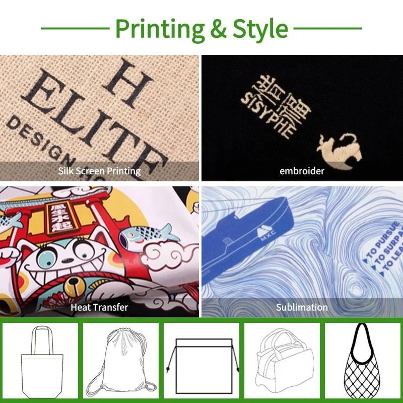 Custom Logo Eco-Friendly Cotton Canvas Tote Bag for Women Reusable 2024 Shopping Bags with Custom Printed Logo promotion