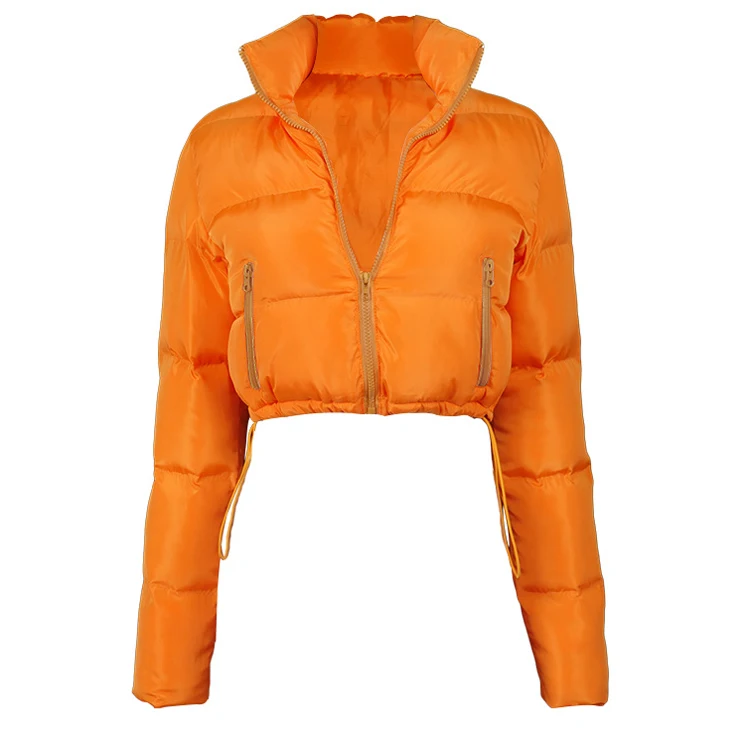 
TYDMJ Women Winter fashion new long sleeve cardigan warm white duck bread down jacket 