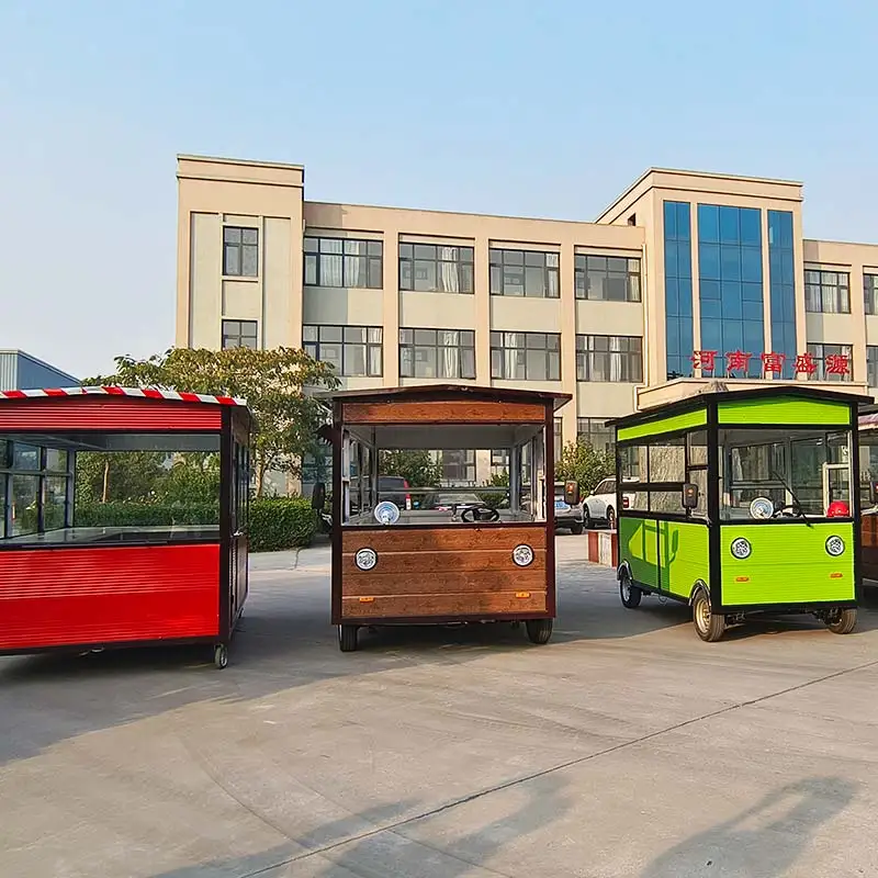 High quality van food trailer pizza truck with low price buy food truck mobile