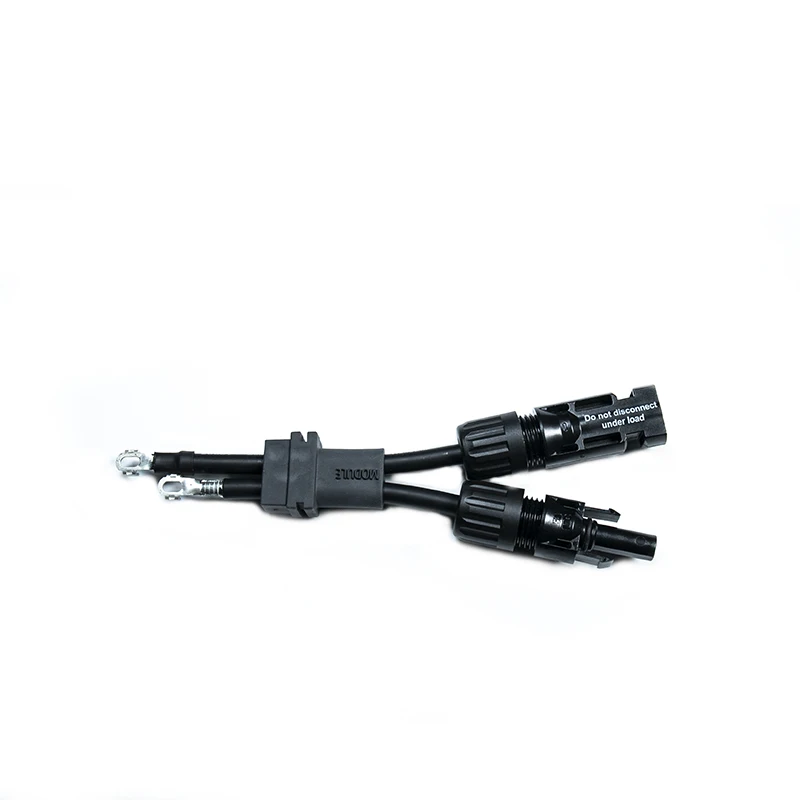 Solar Cable Pv Manufacturer Solar Y Pv 4Mm2 6Mm2 Pre Insulated Cable Connectors Y-Solar Photovoltaic Twin-Core Cable