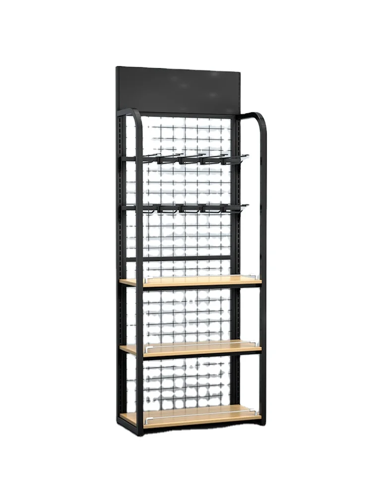 2022 Wholesale 3 Tier Powder Tools And Engine Oil Storage Display Shelf Wire Shelves Of Island Frame Supermarket Rack Shelf