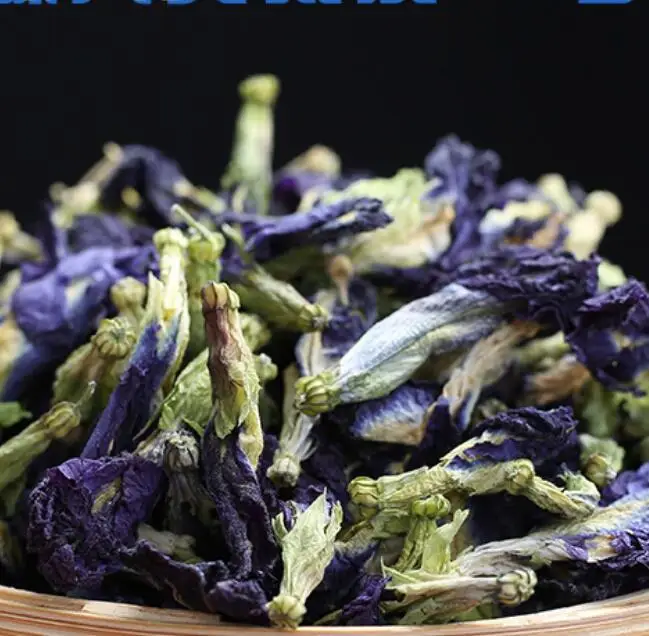 Non-Organic dry Thailand natural pure butterfly pea flowers tea