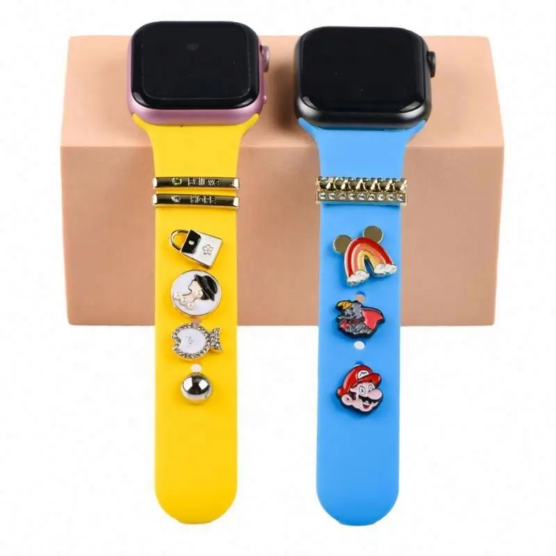 Watch Decoration Charms For i Watch Band Bracelet Metal Leg Decorative Nails For Iwatch Sport Strap Ornament Accessories