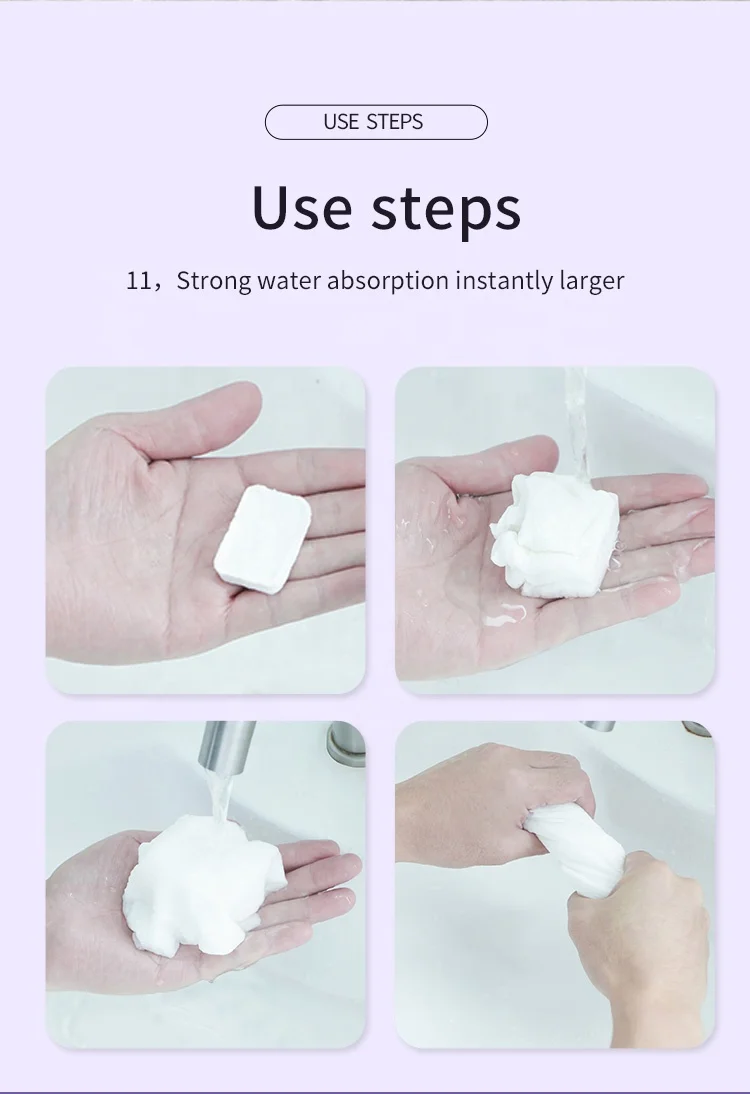 Hot sale manufacturer soft disposable compression bath towel for hotel