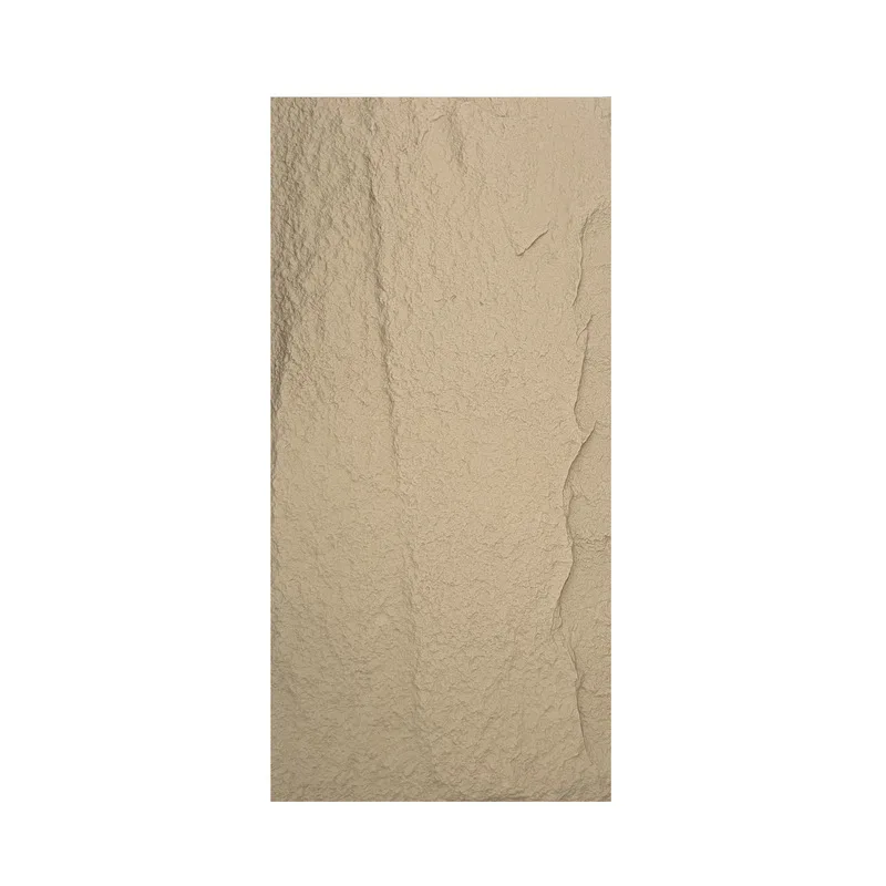 18pcs MOQ Artificial Faux Leather Wall Panel 3D PU Stone Wall Cladding For Exterior Wall Decoration