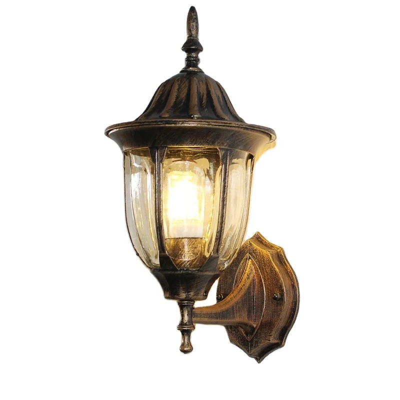 European Style Antique Garden Lights Used for Villa Garden Corridor Decoration Outdoor Light LED 220V 80 Aluminium Power on 85