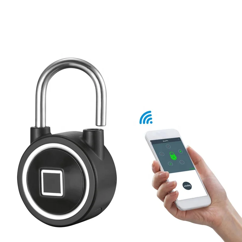 Лидер продаж best Малый Smart bluetooth Мини чемодан Водонепроницаемый двери Lock отпечатков пальцев замок