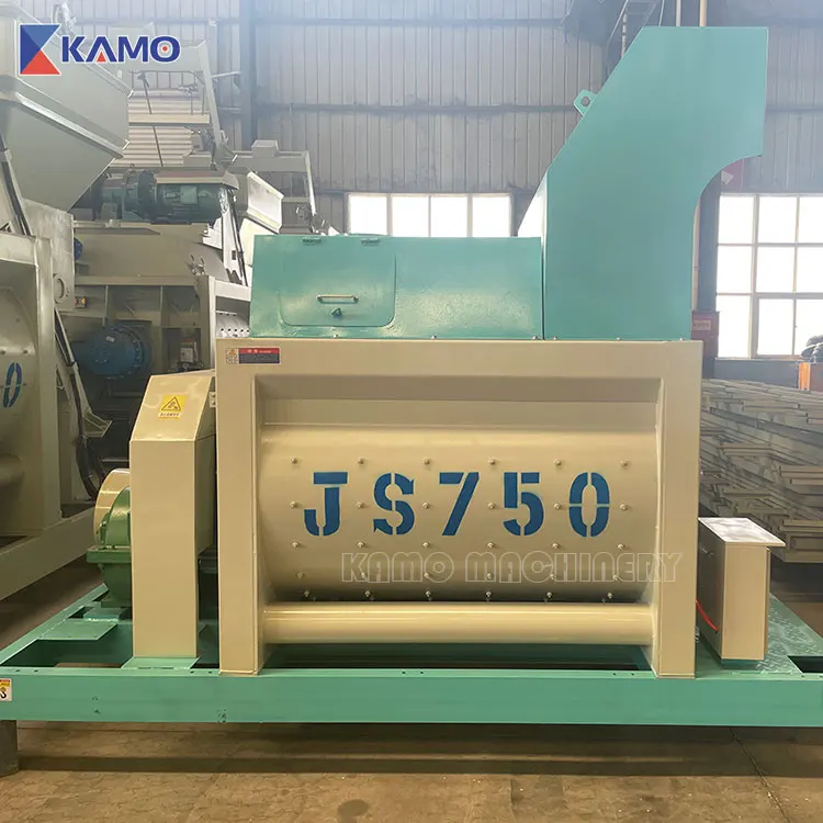 High Quality Automatic Concrete Mixing Machine With CE ISO Certification JS750 Concrete Mixer Factory Price
