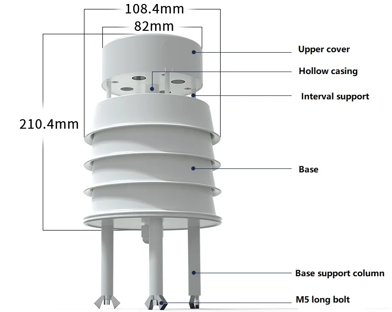 Наружная Lora Lorawan электронный компас беспроводная