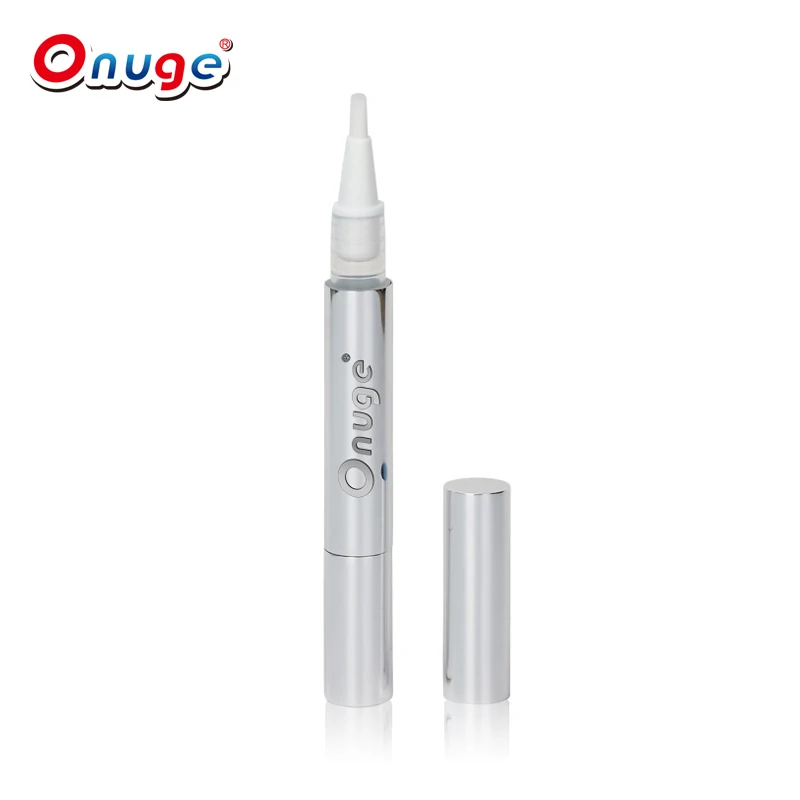 20000 square meters manufacturer of Electroplated matte shell silver pen cosmetic teeth whitening gel pens