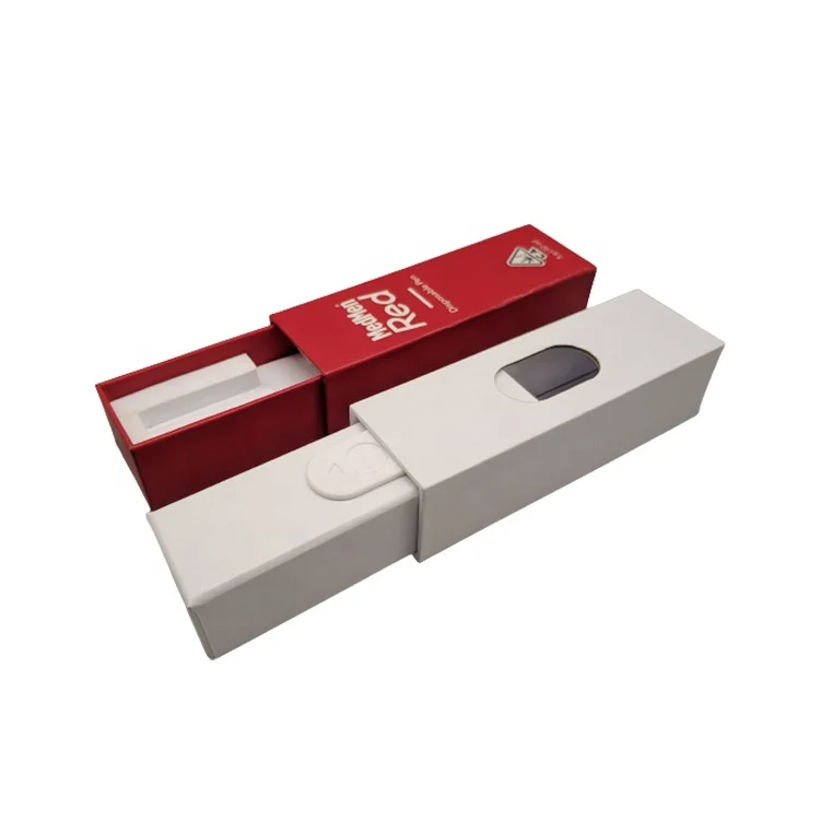 Wholesale Push Button CR Cartridge Custom Packaging 1ml Disposable 1 Gram Cartridge Package Matt Cart Paper Boxes