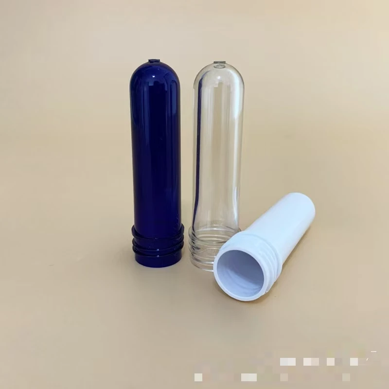 28 caliber 38 caliber bottle blank mineral water beverage bottle embryo new pet resin cosmetic tube embryo