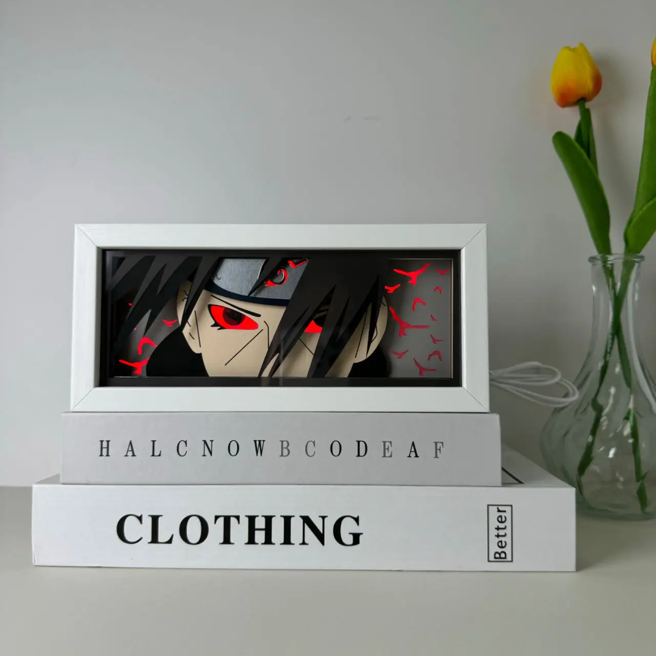 New Design Night Light Desk Carved LED Anime Action Figure 3d Night Light Paper Lamps