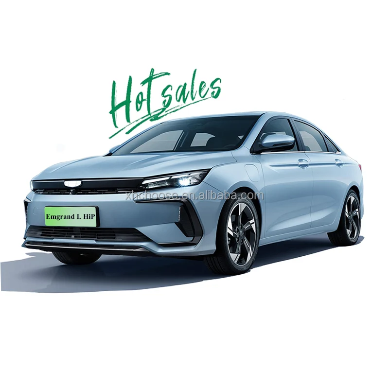 GEELY EMGRAND L H I.P 2022 подержанные автомобили Электрический гибридный Новый энергетический автомобиль дешевая цена в наличии китайская светодиодная камера металлическая Двойная Ткань