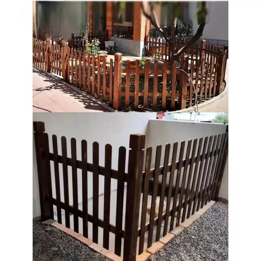 Modern Outdoor Furniture Natural Wood Raw Materials for Backyard Fence