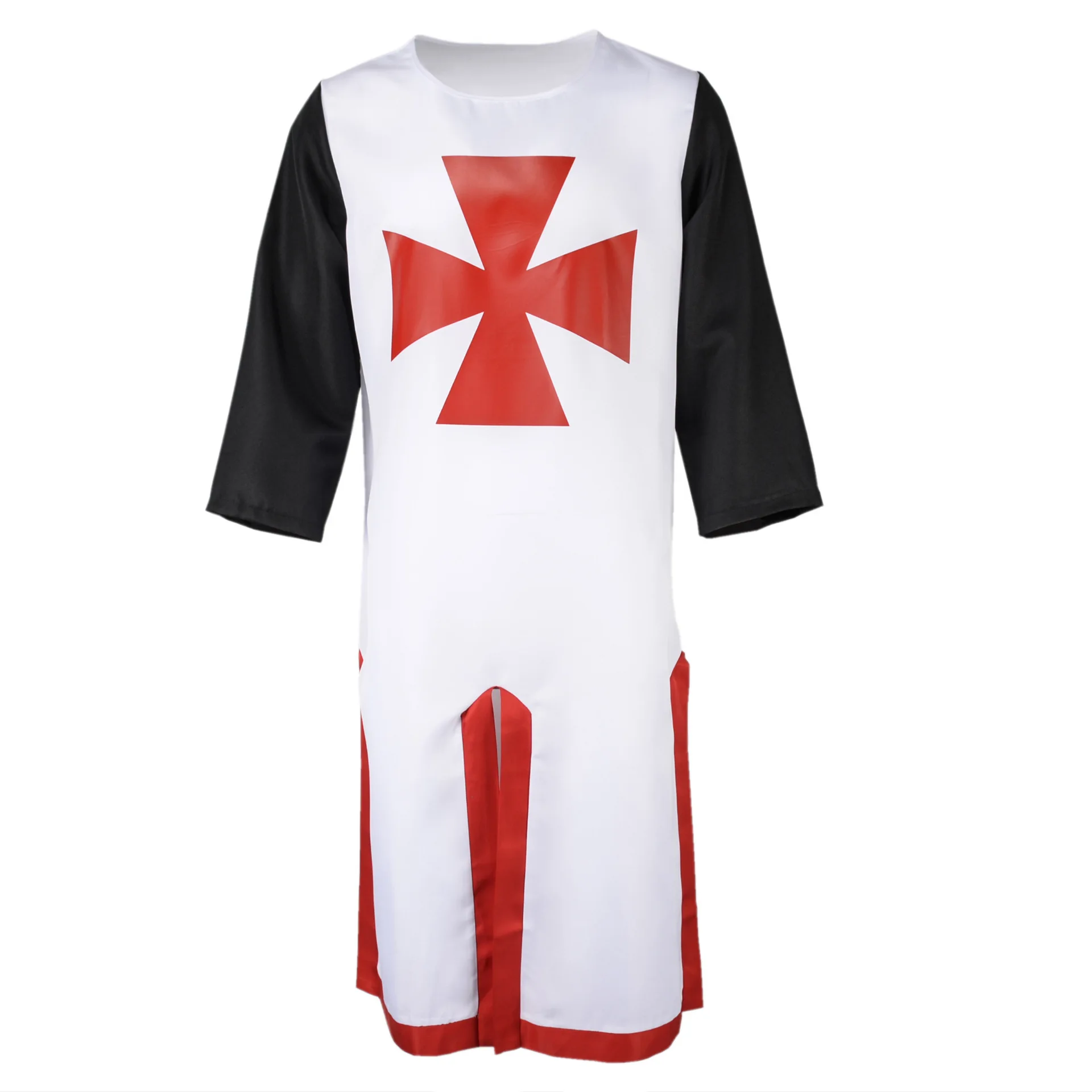 Hot Sale Tabard Surcoat Tunic Sleeveless Medieval Warriors Templar Knights Crusader Costume