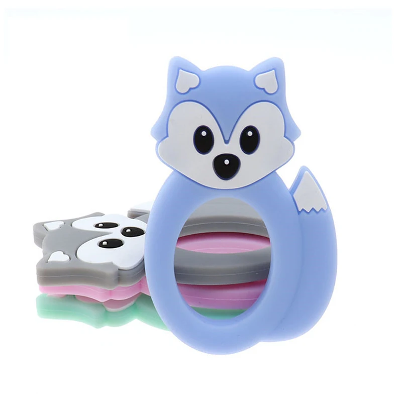 Стержень игрушки-прорезыватели для малышей подарки животных Прорезыватель для зубов для грызунов Силиконовые Прорезыватели для зубов для пищевых продуктов