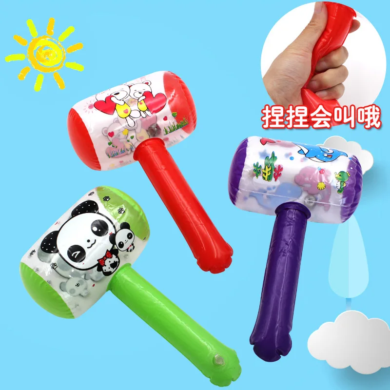 
Wholesale cartoon inflatable hammer pvc hammer inflatable toy 