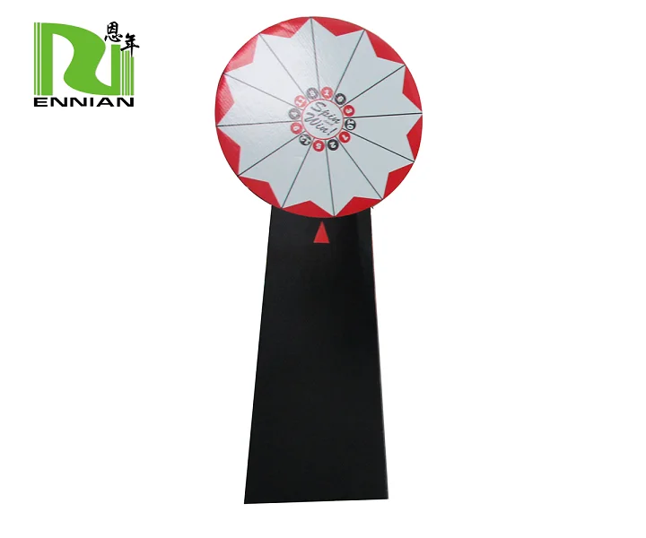 20 Inch Tabletop Stand Removable Composable Entertainment Prize Wheel Of Fortune for sale