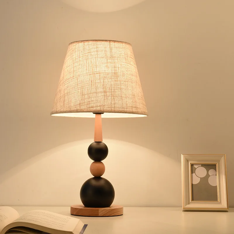 Simple table lamp touch bedside lamp USB interface LED dimmable bedroom touch night light decorative lamp