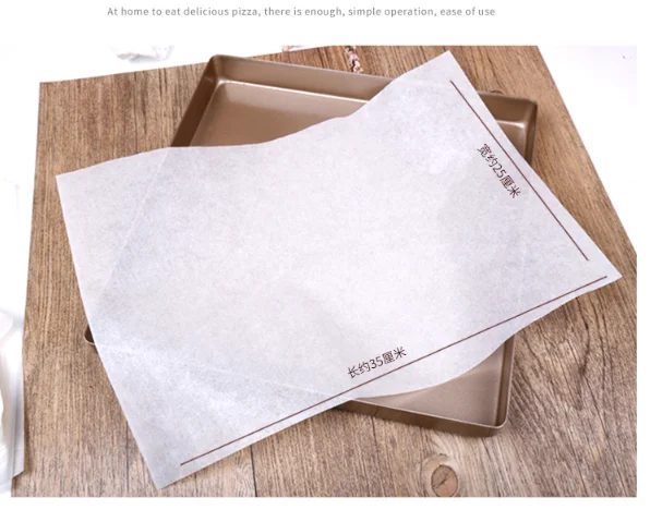 High Quality Grease-proof Paper Roll Non Stick White Baking Paper Roll For Food Baking and Cooking Baking Sheets Paper