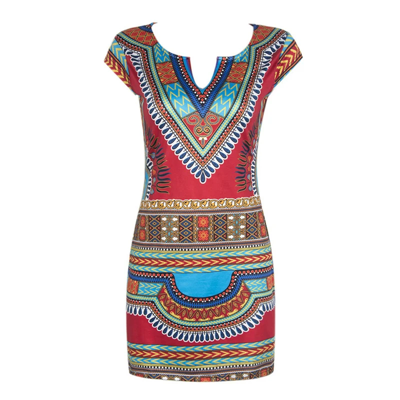 Amazon wish top seller dropship HOT selling women clothing dress plus size clothing african print casual tight dresses