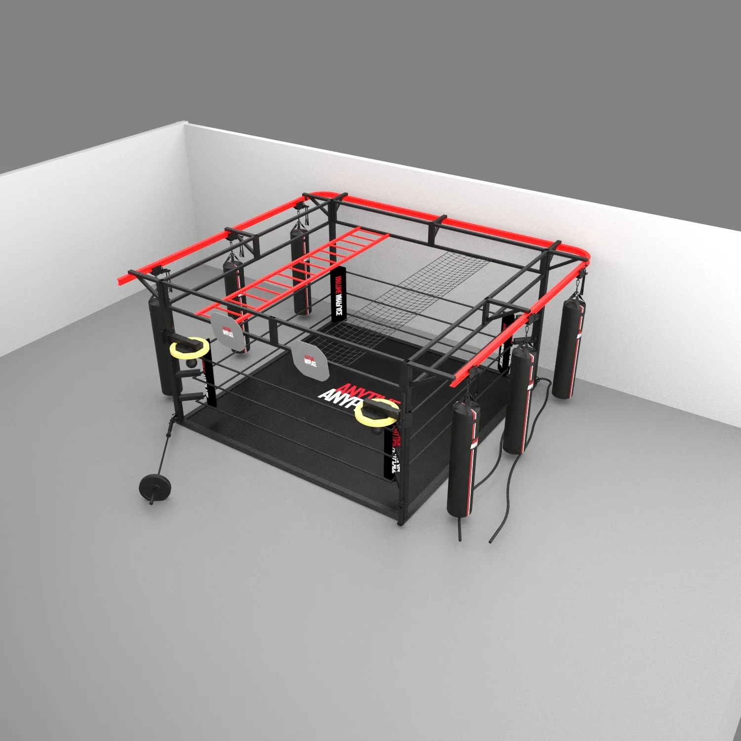 X-Round Ring Kickboxing Equipment Boxing Training Equipment Portable Boxing Ring