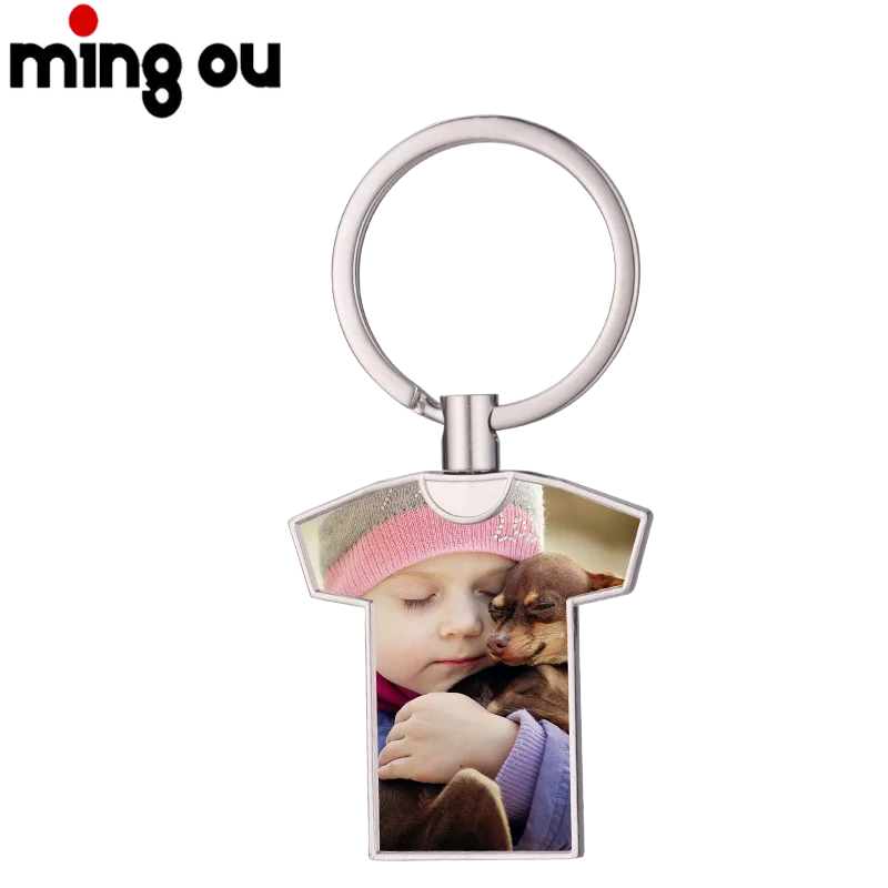 Ready to Ship Most popular Keychain Keyring Holder Sublimation Blank metal Key Chain