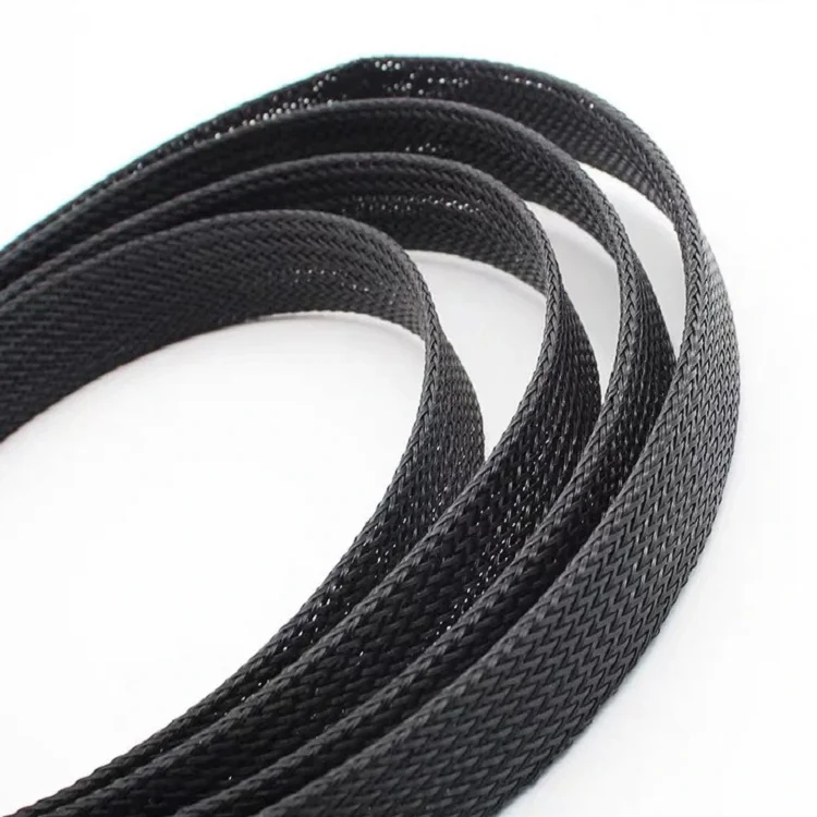 Плетеный ПЭТ расширяемый рукав устойчивый к ультрафиолетовому излучению плетеный