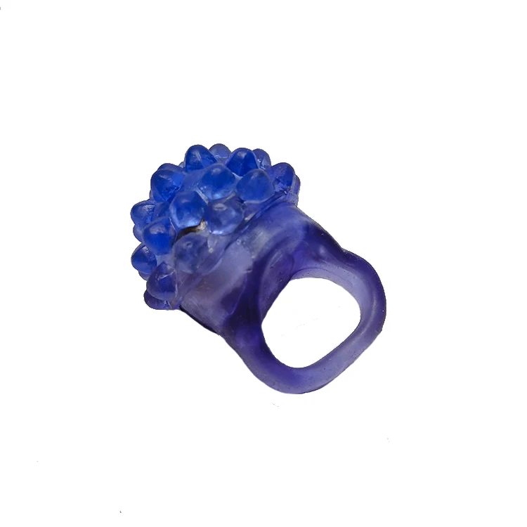 2024 Party Favors Led Diamond Flashing Ring Silicone Soft Jelly Bumpy Light Up Rings