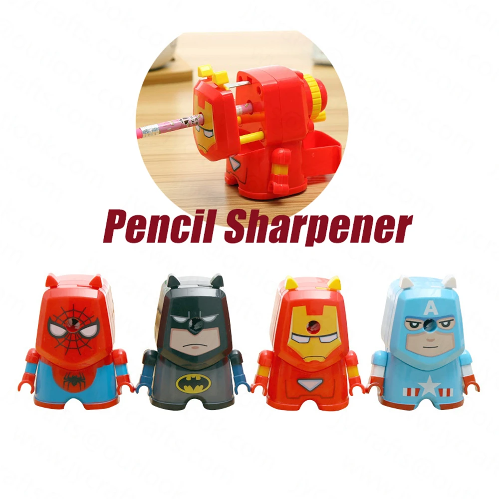 best birthday gift christmas gift for kids Marvel superheros creative pencil sharpener for student end of year cool gift