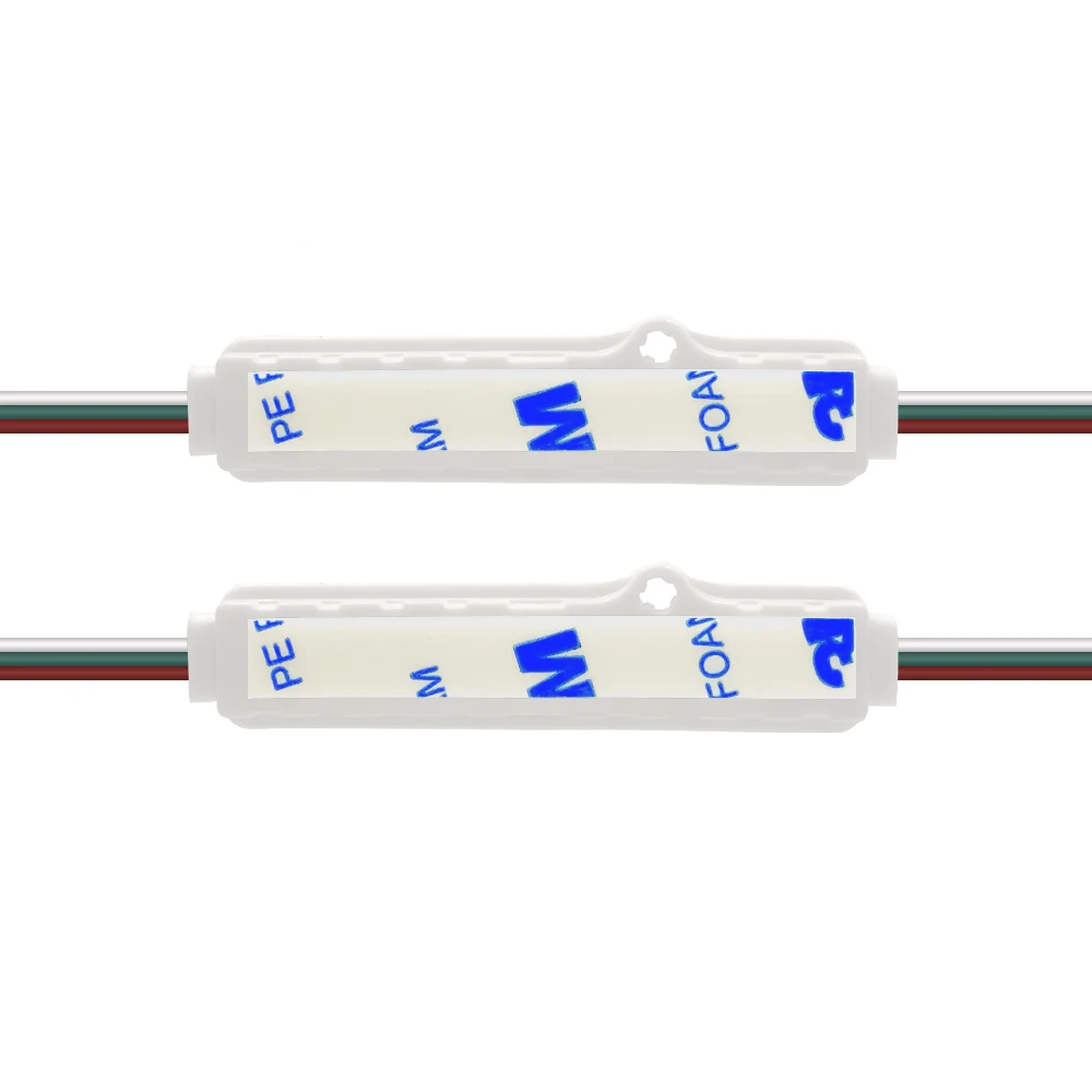 Energy Saving Leds Injection LED Module RGB Ic 0.72W 12V 5050 Smd Round Led with Lens