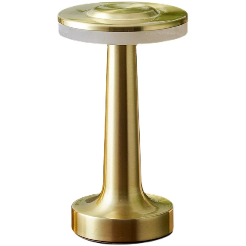 Amazon bar Table lamp USB charging touch retro metal Night Light decorative small table lamp cordless lamp
