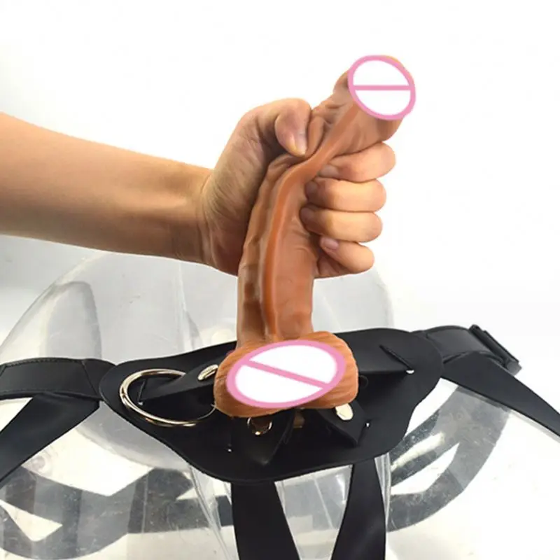 Solid Silicone Mixed Color Masturbator Features Simulated Penis Adult Thick Silicone Anal Plug Dildo toy for women & man