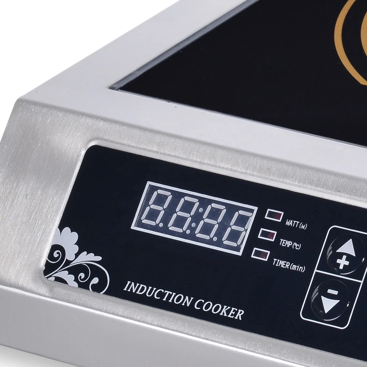 OEM Kitchen Appliance Tabletop Design Push Button Smart Induction Cooker 3.5KW Electric Induction Cooker