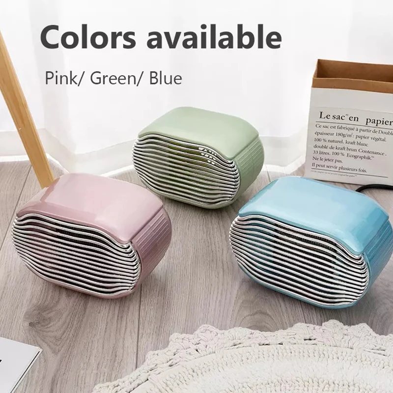 new design low noise PTC ceramic winter warm room desktop portable electric heater