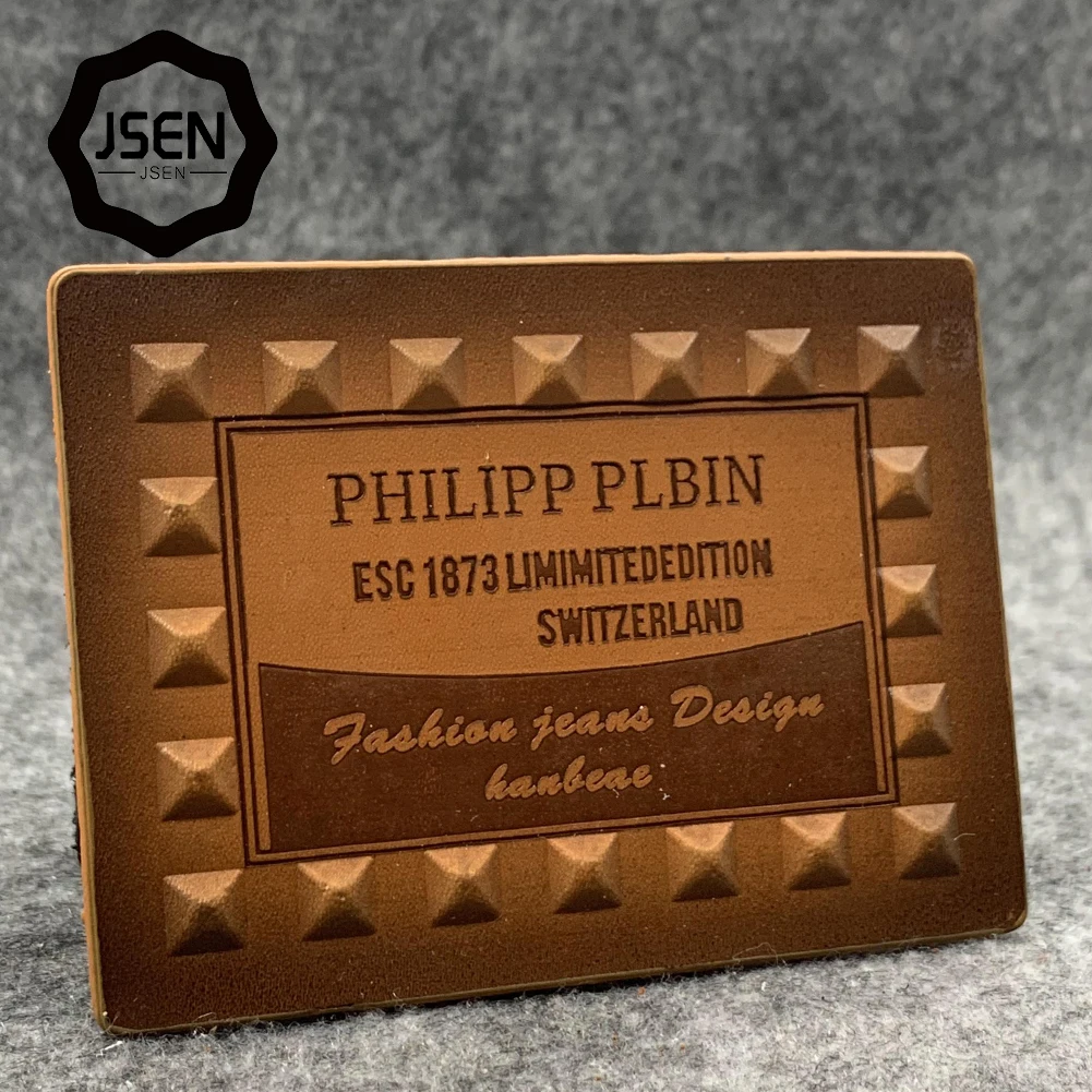 
 Лучшая цена, пользовательский бренд, джинсовая бирка, pu этикетка, тисненый кожаный этикетка, патч для одежды, одежды  