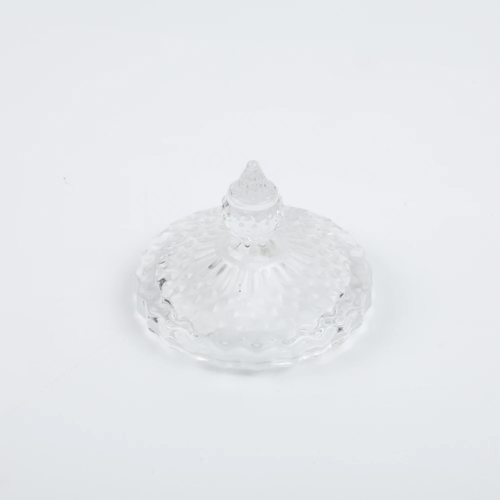 Custom Soy Wax Scented Candle For Home Decorative Glass Candle Gar With Glass Lid