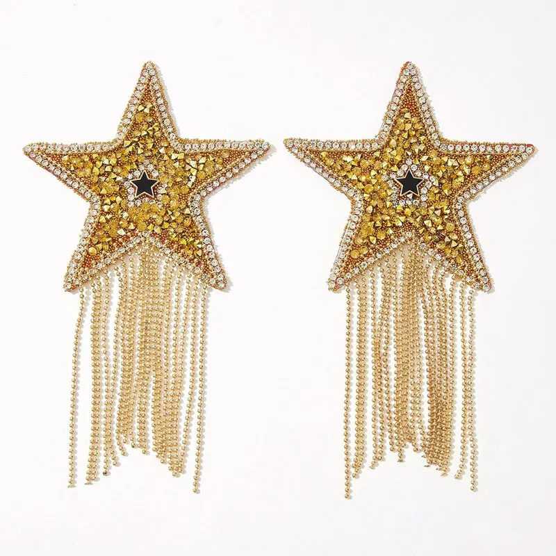Sexy 1 Pair Rhinestone Nipple Cover Protector Reusable Chain Tassel Nipple Pasties Silicone Nipple Pasties Stickers Accessories