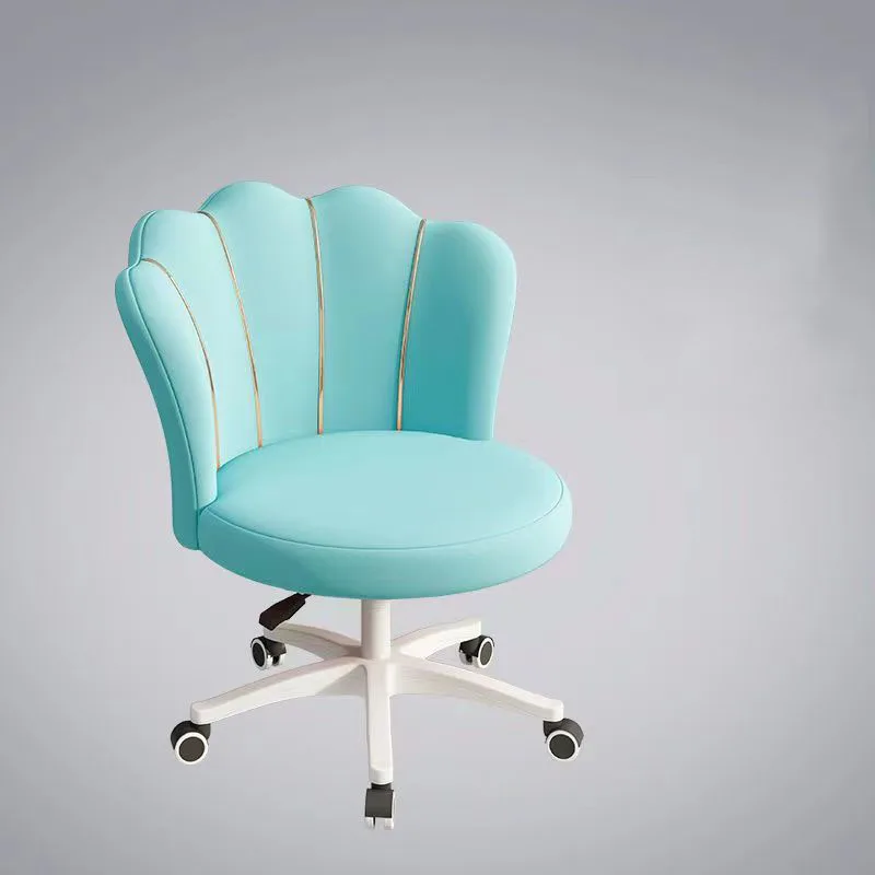 Home simple comfortable computer chair girls dormitory learning swivel chair bedroom back makeup chair