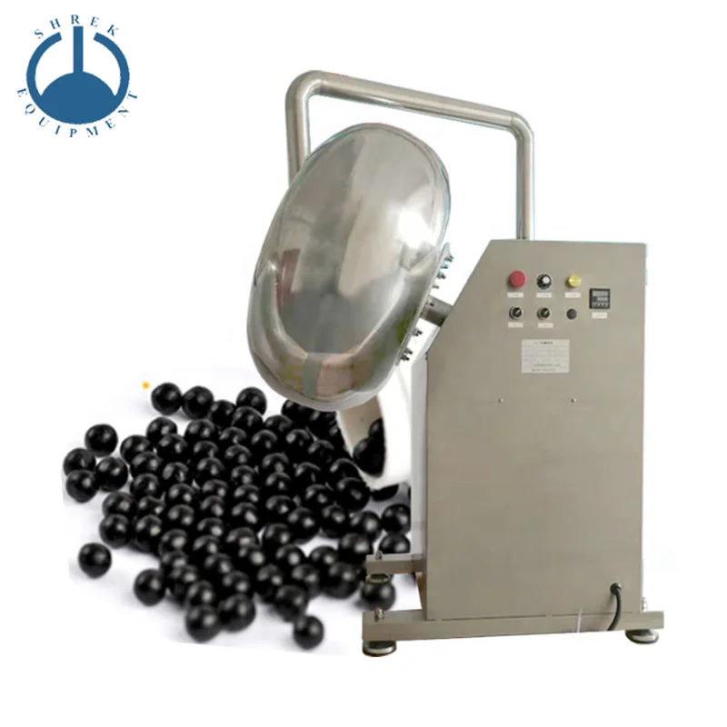 Sugar coating machine/Chinese medicine pill rounding polishing machine/304 plate stainless steel water chestnut pan