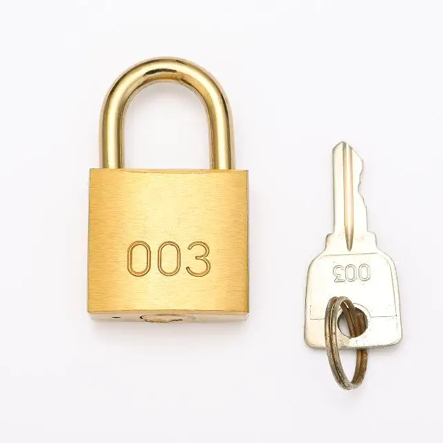 003 латунный навесной замок, австралийский противопожарный замок, 30 мм, латунный навесной замок 003