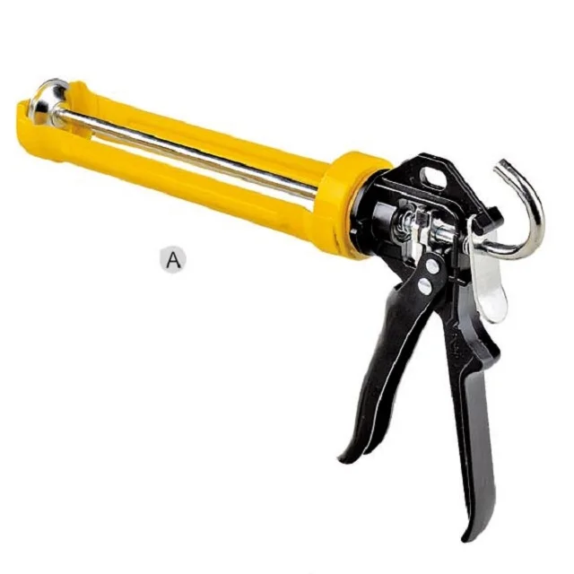 Heavy duty type cordless manual caulking guns