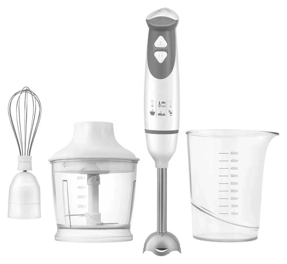 Portable Household Kitchen Multi-Function Immersion Stick Blender Electric Power Source Baby Food Fresh Fruit Grinding Mixing