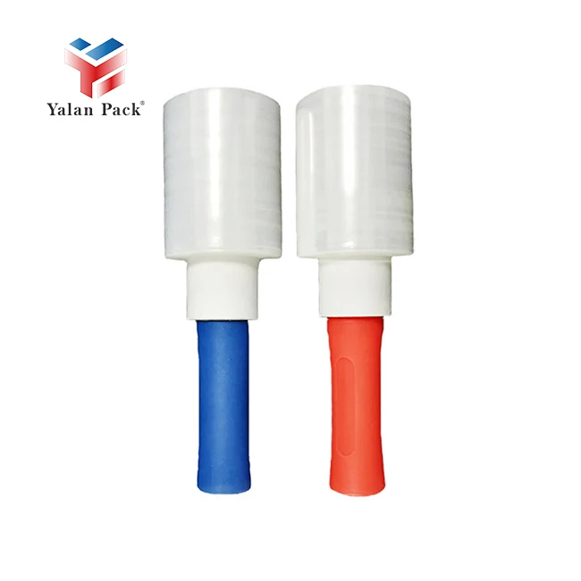 Factory Price Size Custom Mini Wrap Plastic Wrap Airport Luggage Packing Handle Stretch Film